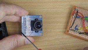 ESP32 с камерой и TFT-дисплеем (OV7670, FIFO)