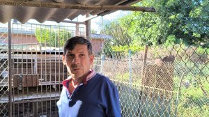 Проводим дезинфекцию клеток у кроликов.Пасем коз. Жизнь на Кубани