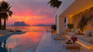 Уютный Джаз под Закат Над Морем | Атмосфера Расслабления Для Сна