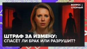 В России введут штрафы за измену?|Вопрос спорный — Москва 24|Контент