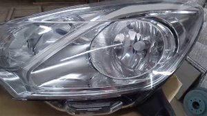 Лакировка передней оптики Citroen C3. 
16.08.25 год.