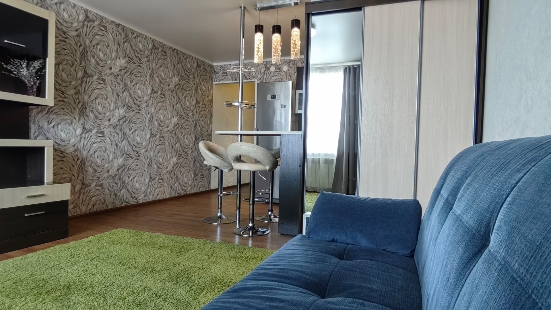 Рум-тур по 1-ком квартире проезд Космический, 1/2 смотреть онлайн