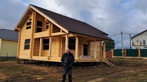 Отзыв заказчика по проекту "Серпухов" брус камерной сушки. 140х190 мм