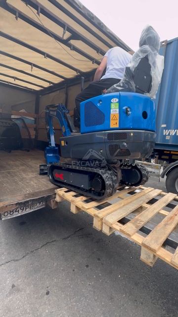 ЭКСКАВА отгрузка в Ставропольский край Rippa R10 #экскаватор #миниэкскаватор #rippa #excavator смотреть онлайн