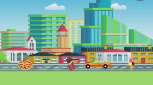 Динозаврик Дэнни - Гонка  Такси (серия 14) - Развивающие мультики для самых маленьких