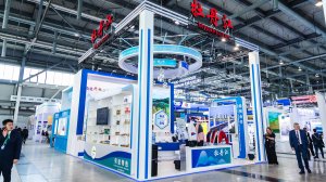 Выставочные стенды "Муданьцзян" и "Суйфэньхэ" на выставке "Иннопром", июль 2025, г. Екатеринбург