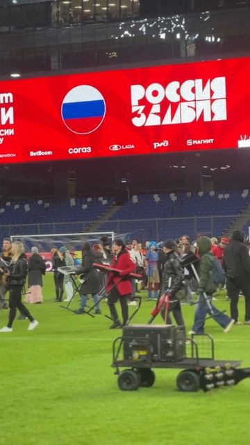 Rehearsal of our flashmob! We will play before a football match Russia - Zambia⚽️ See you! #rock смотреть онлайн