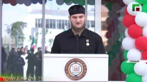 Рамзан Кадыров принял участие в церемонии открытия современного спортивного комплекса в Грозном