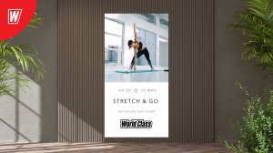 STRETCH & GO с Анастасией Филипьевой | 18 августа 2025 в 8:30 МСК| Онлайн World Class