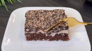 Шоколадный ТОРТ «5 ложек»...🍰🍫😋    Рецепт в описании ✍️