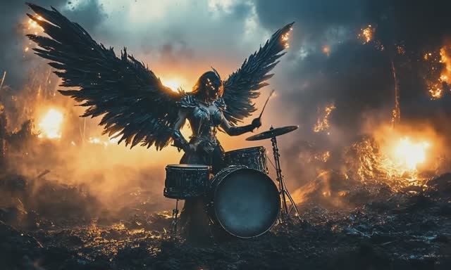 The Weight of Shadows - Powerful Metal Rock Opera (Female Vocal Music) ｜ Epic AI Cinematic смотреть онлайн