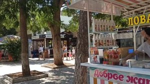 По ул.Фрунзе в столовую Керкинитида. Обзор #евпатория #эллапанкратова