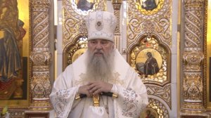 Митрополит Варсонофий совершил Божественную литургию в Михайловском соборе Токсова