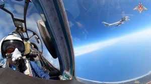 Плановый полет в воздушном пространстве над нейтральными водами Японского моря