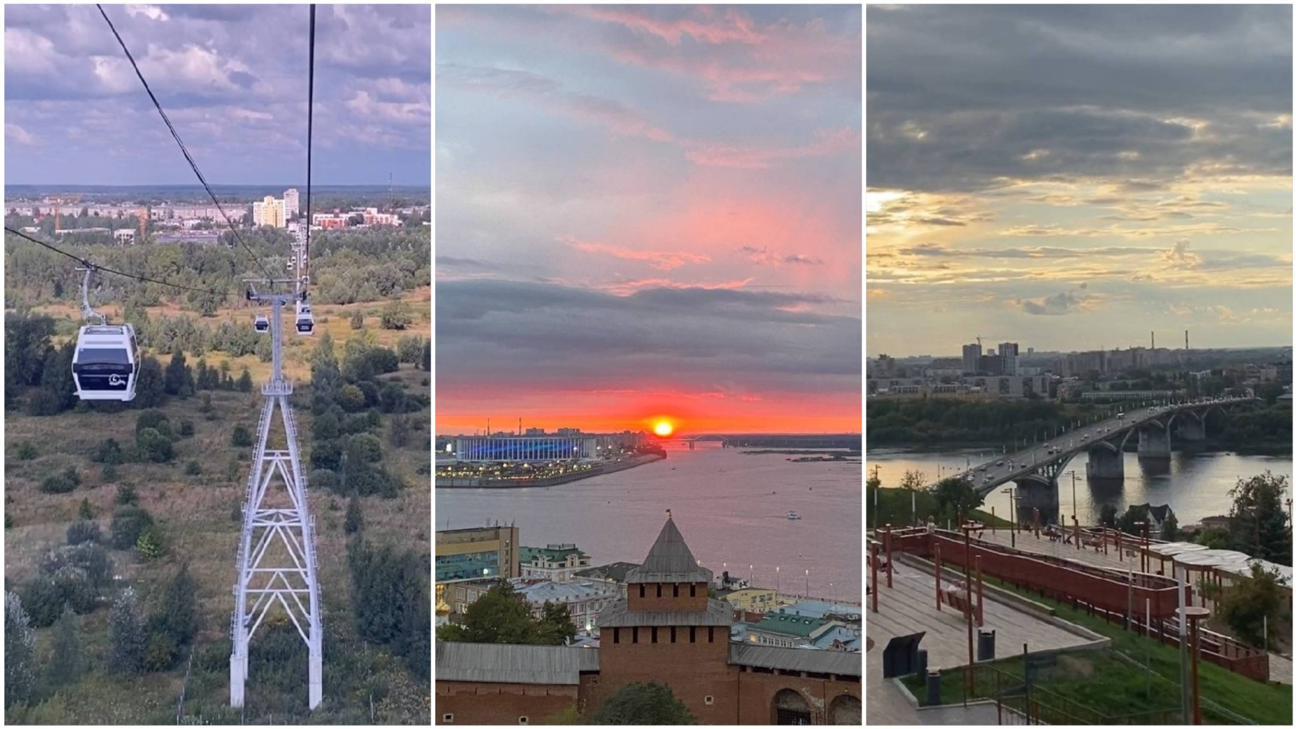Два дня в Нижнем Новгороде. Канатная дорога, центр города, Большая Покровская и закат в Кремле. смотреть онлайн