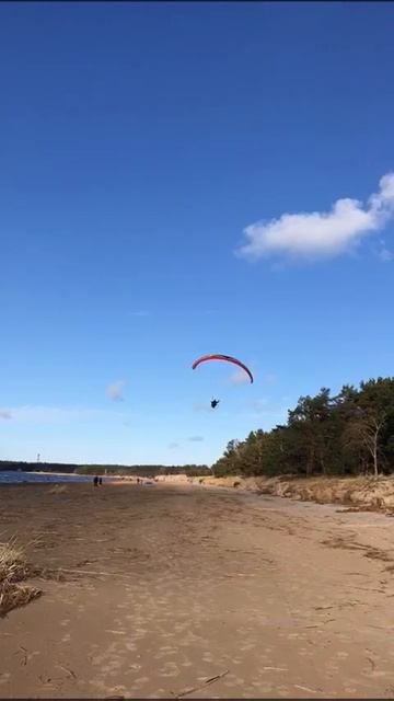 Взлет на параплане с моторчиком смотреть онлайн