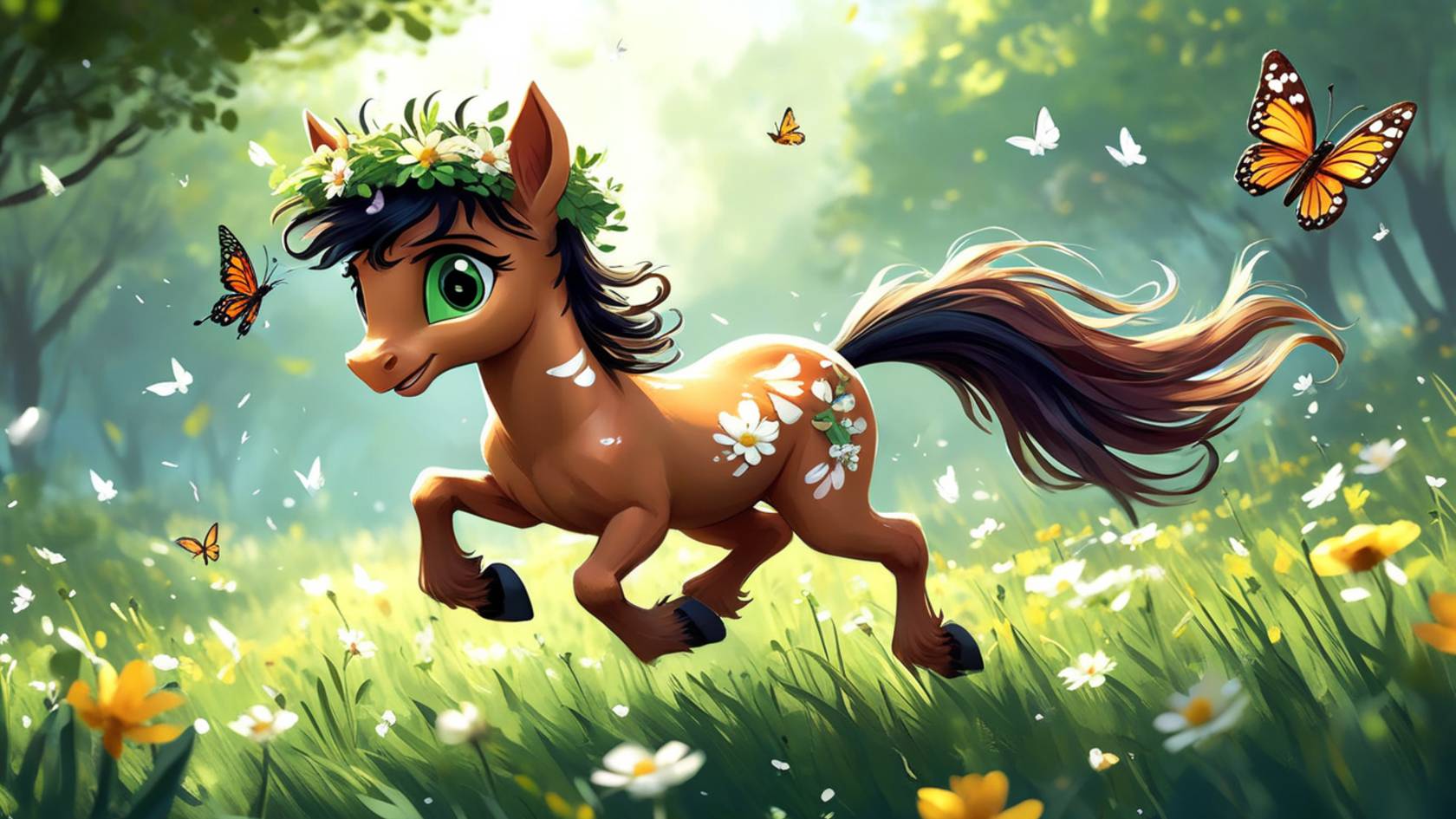 ЖЕРЕБЁНОК СЛУШАЕМ ВЕСЁЛУЮ ПЕСЕНКУ И СМОТРИМ МУЛЬТФИЛЬМ смотреть онлайн