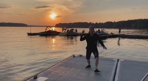 Ретрит на Истре. Мастер Евгений демонстрирует формы Тайцзицюань