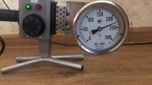 Аппарат для сварки ПВХ труб АСПТ-63 Ресанта - Тест скорости нагревания