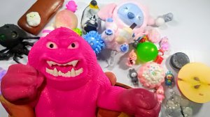 АСМР РАСПАКОВКА сквишей ТАБА лапки сквиши 🐾 распаковка АСМР сквишей и антистрессы 🥰