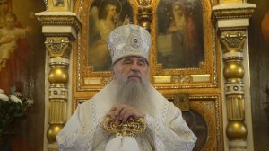Митрополит Варсонофий совершил Божественную литургию в храме святого Иова Многострадального