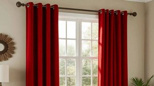 Трехметровый двухрядный карниз. Сборка и навешивние.