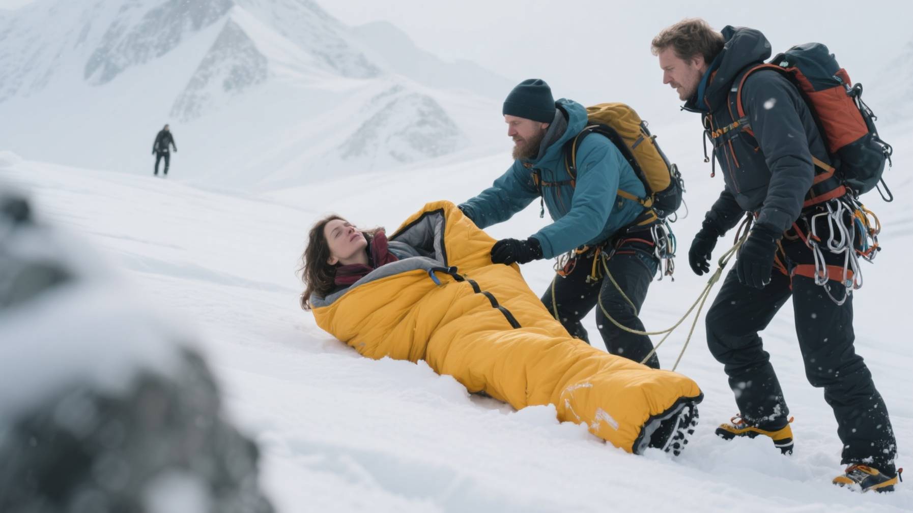 Российскую альпинистку с переломом уже неделю не могут эвакуировать с вершины горы смотреть онлайн