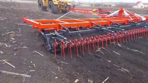 Культиватор сплошной КС-14(У)  ГК SOLAR FIELDS Запуск в поле.