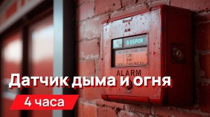 Звуки для соседей - звуки датчика дыма и огня с промежутками