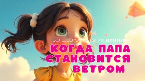 Когда папа становится ветром — мультфильм о том, кто помогает лететь, не держась #мультик #ника