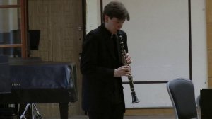 К. Сен-Санс. Соната Es-dur, 2 ч.  Исп. Леонид Байбаков (кларнет) в сопровождении ансамбля