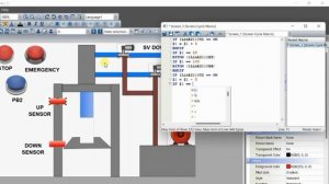 42(2)_ПЛК HMI моделирование логики ручного пресса. Часть 2