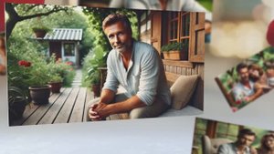 С Днём рождения, Любимый!(10 Лепестки Роз,текст мелкий.Ты — мой лучший друг и муж).