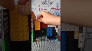 Обзор на дом из lego + часть его восстановления.
