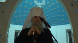 Митрополит Варсонофий совершил Всенощное бдение в храме Порт-Артурской иконы Божией Матери