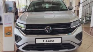 VW T-Cross 2025 обзор