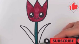 Цветок. Рисуем Вместе.