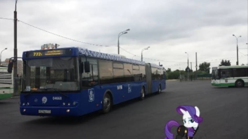 Поездка на автобусе ЛиАЗ-6213.22 № 04668 (040197) Маршрут № 772к (872) Москва.