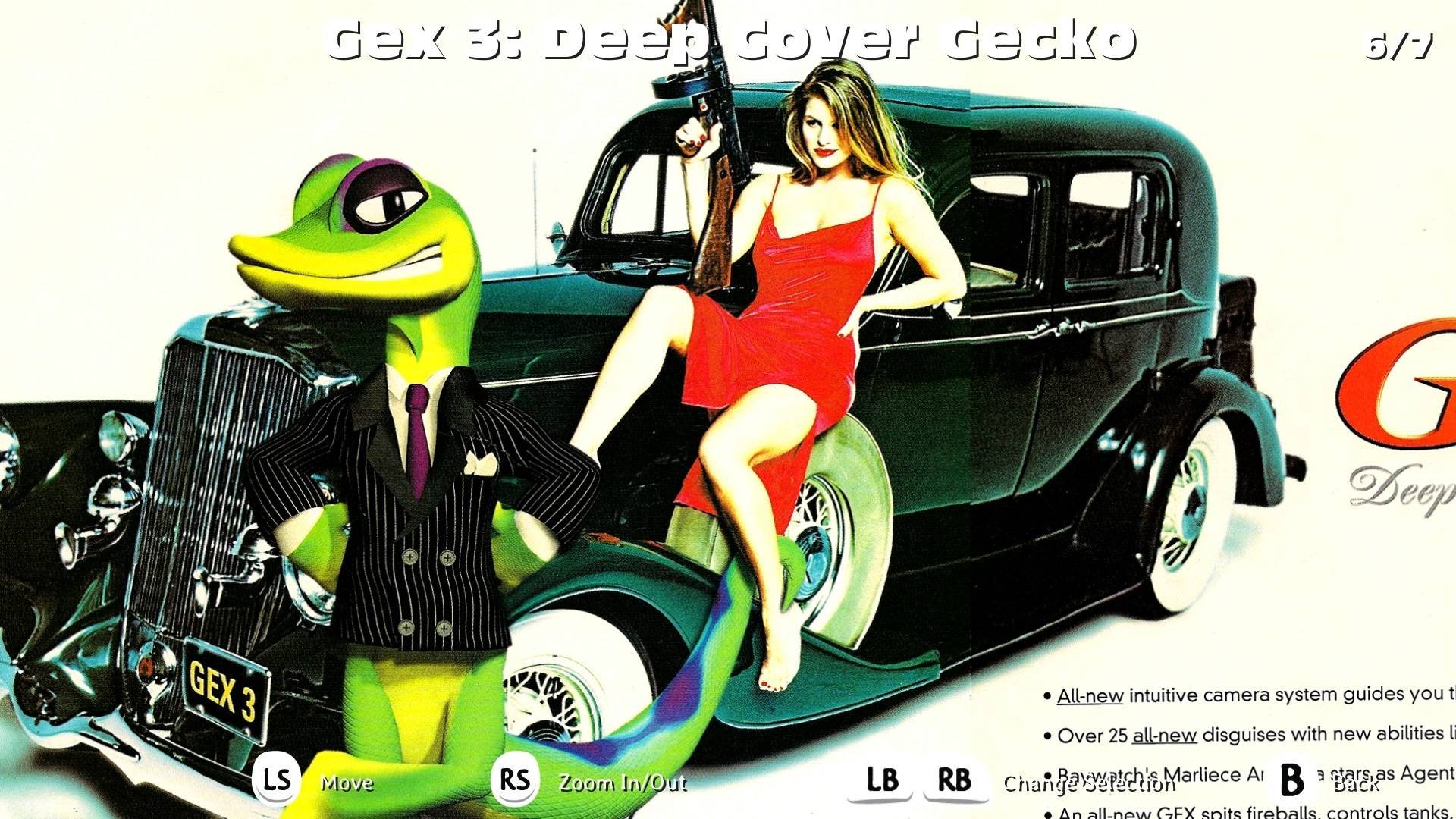 Gex Trilogy gameplay