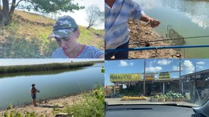 РЫБАЛКА СО СВЕКРОМ В ВОЛГОГРАДЕ// Я СЧАСТЛИВА! НАЛОВИЛИ КАРАСЕЙ// ВОЗВРАЩАЕМСЯ ДОМОЙ В ТАТАРСТАН