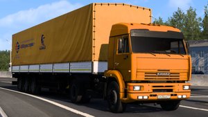 362 / ETS 2 1.55 / КАМАЗ 5460 / Русская сборка.