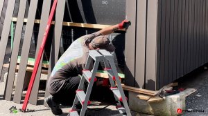 Вертикальный монтаж скандинавской доски