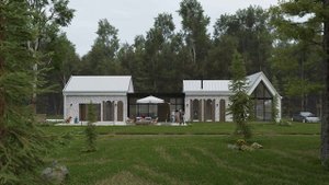 D5 Render — Ранчо в высоком разрешении