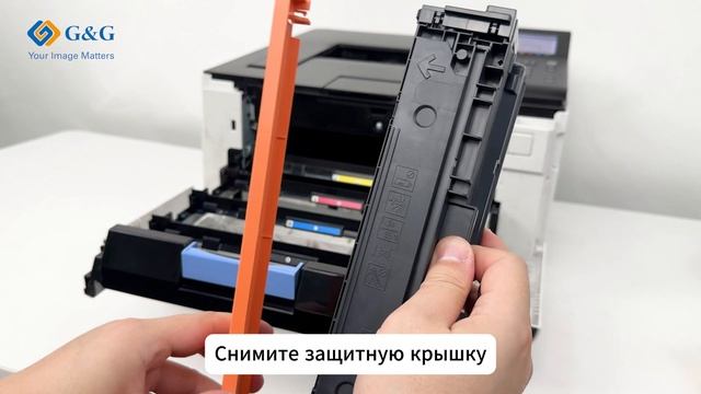 Установка картриджей G&G серии PC067 для Canon