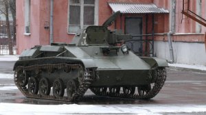 Показ танка Т-60, выставка "Моторы Войны", 7 декабря 2024