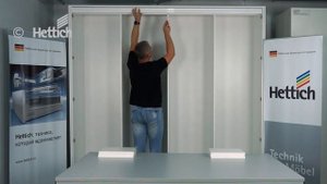 Система фурнитуры для складных дверей WingLine 230 от Hettich. Сборка, монтаж, регулировка.