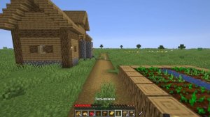 МАЙНКРАФТ выживание в деревни!!!