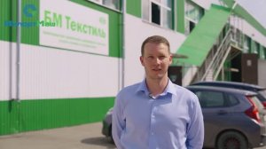 Линии для производства синтепона, на площадке нашего партнера, компании БМ-Текстиль.
