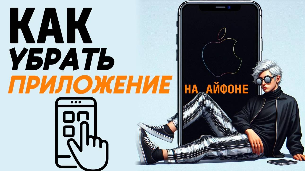 Как убрать приложения на айфоне? Как скрыть приложение на айфоне? #iphone #айфон #какнаайфон