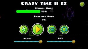 играю в крези  тайм 2 лёгкий